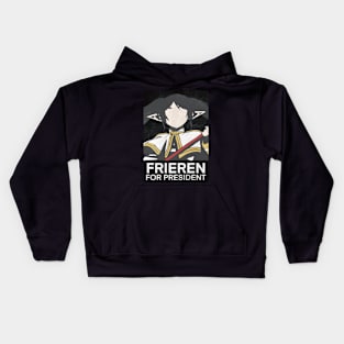 Frieren For President Sousou no Frieren Anime Aesthetic Meme SNF-180 Kids Hoodie